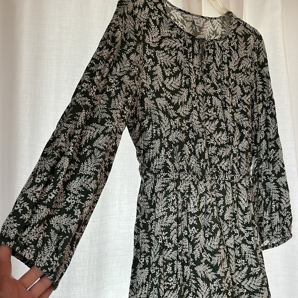 Old Navy greenery print dress
